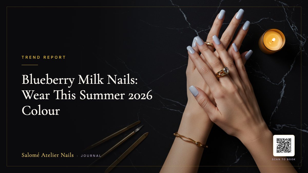 Blueberry Milk Nails: Wear This Summer 2026 Colour