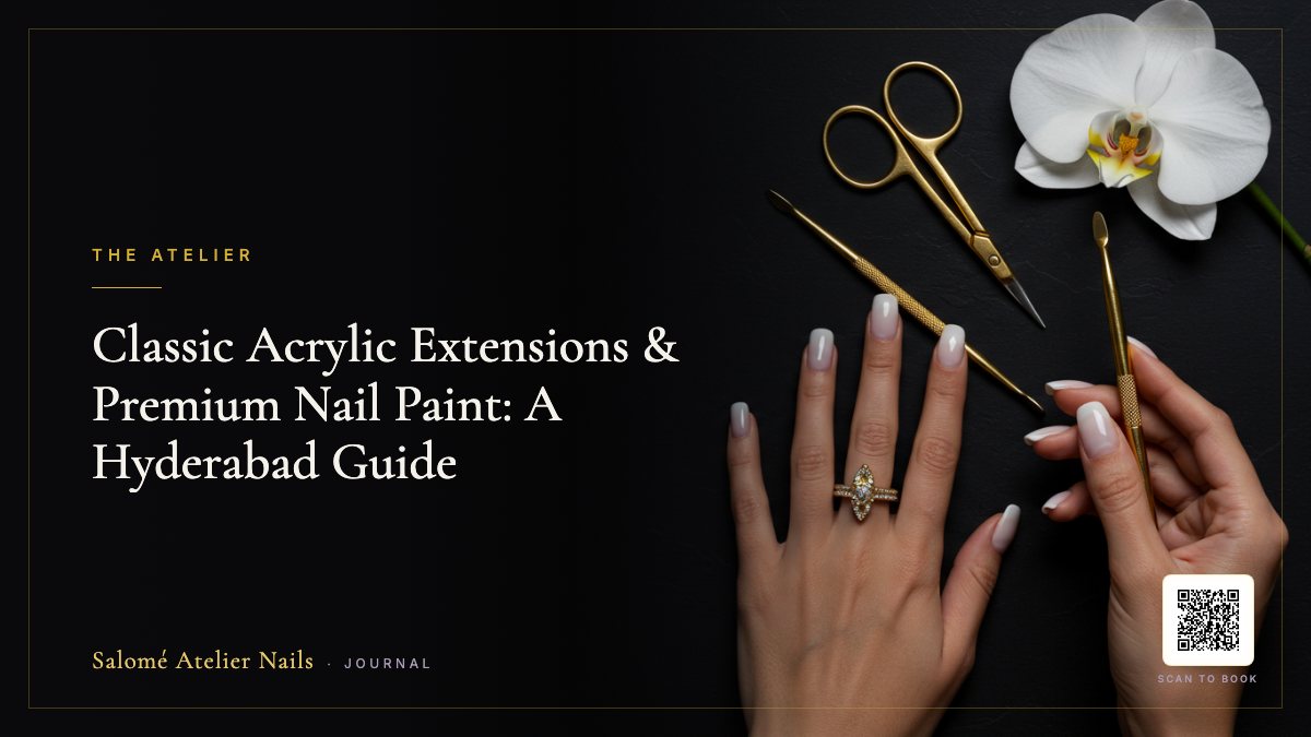 Classic Acrylic Extensions & Premium Nail Paint: A Hyderabad Guide