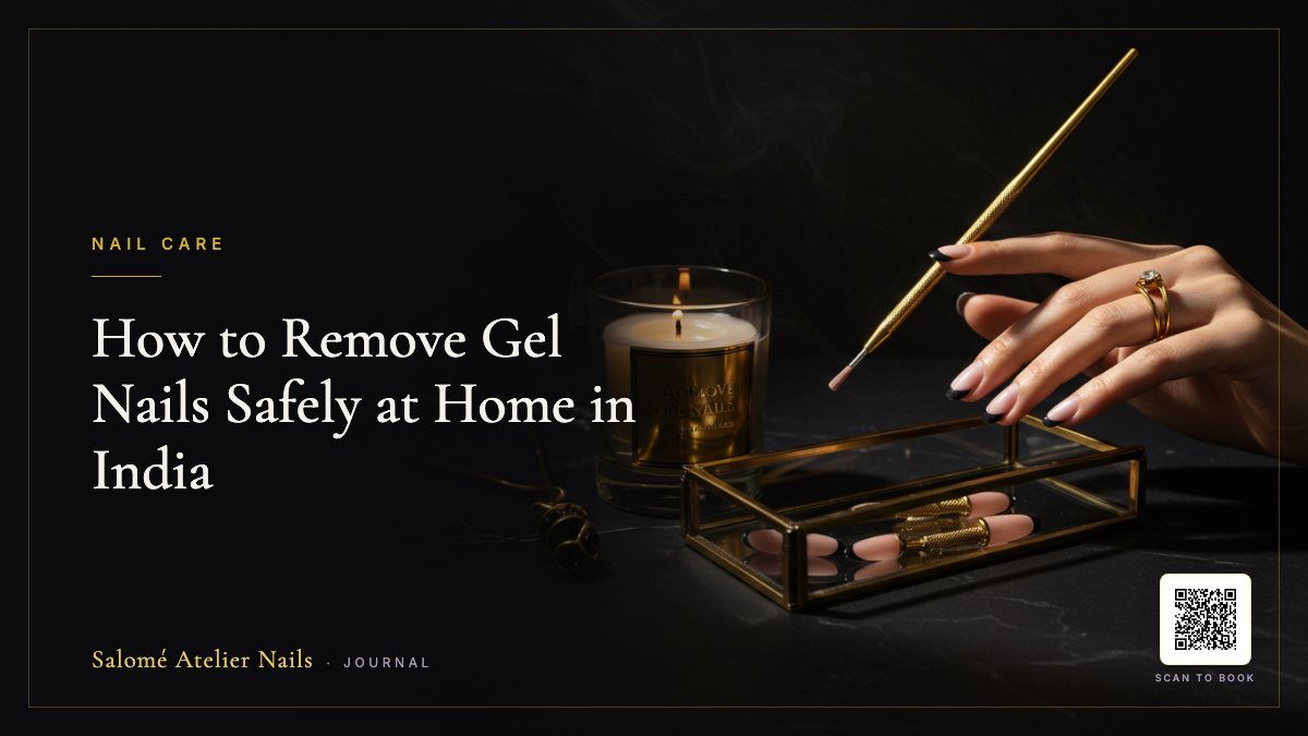How to Remove Gel Nails Safely at Home in India
