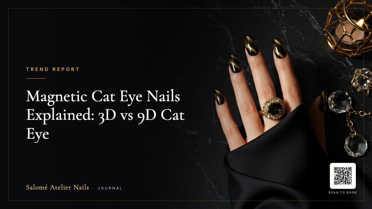 Magnetic Cat Eye Nails Explained: 3D vs 9D Cat Eye