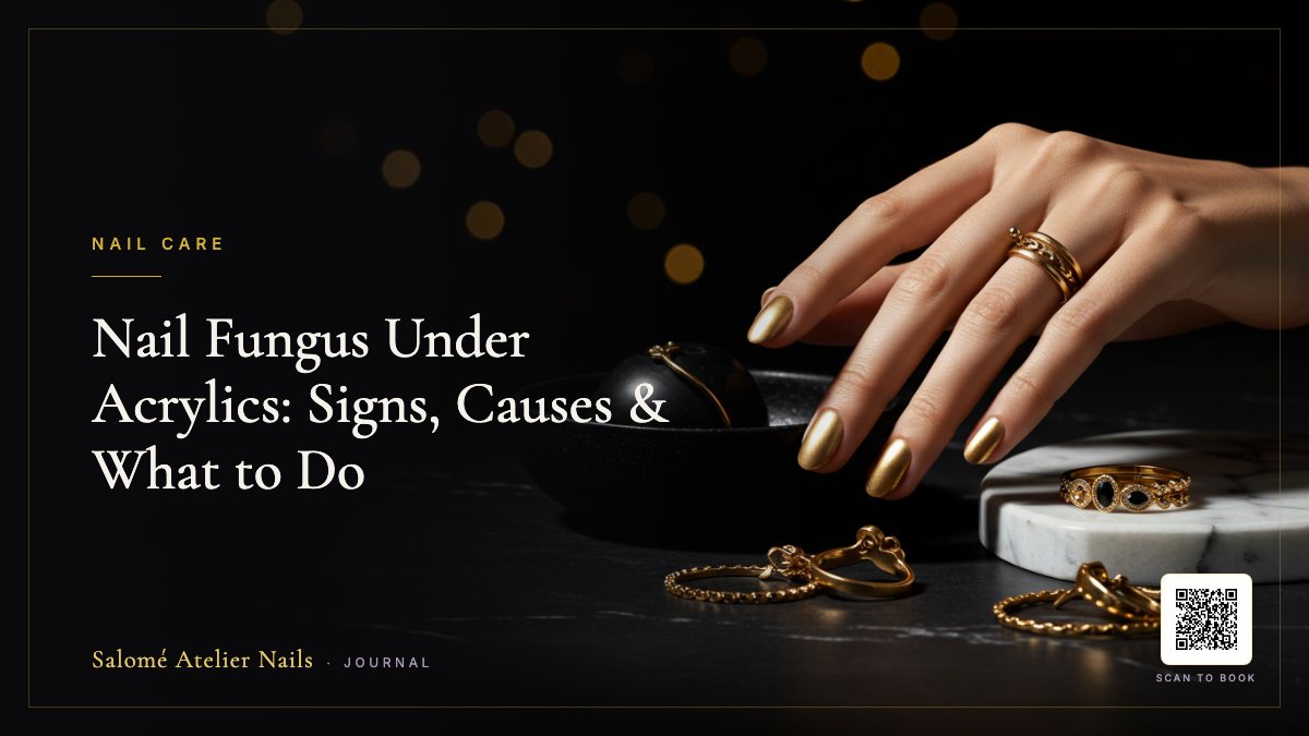 Nail Fungus Under Acrylics: Signs, Causes & What to Do