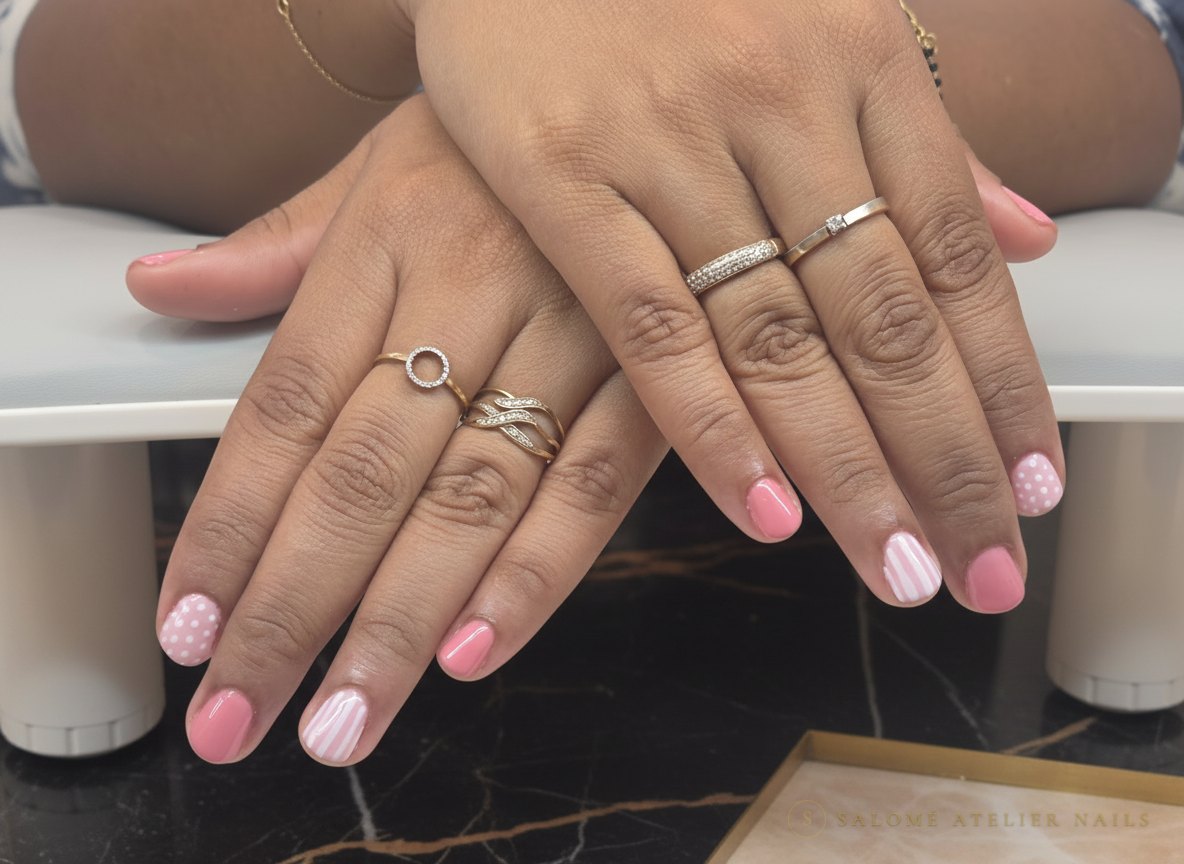 Nail art by Salomé Atelier — look 16
